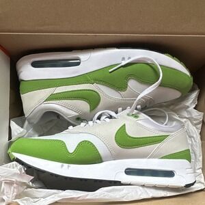 Nike Air Max 1 '86 OG spikeless GOLF Shoes White Chlorophyll Photon Dust Men's 9